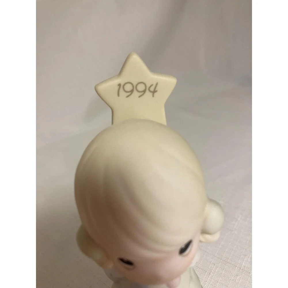 Precious Moment As Pretty As Christmas Tree Figurine Collectible Home Porcelain